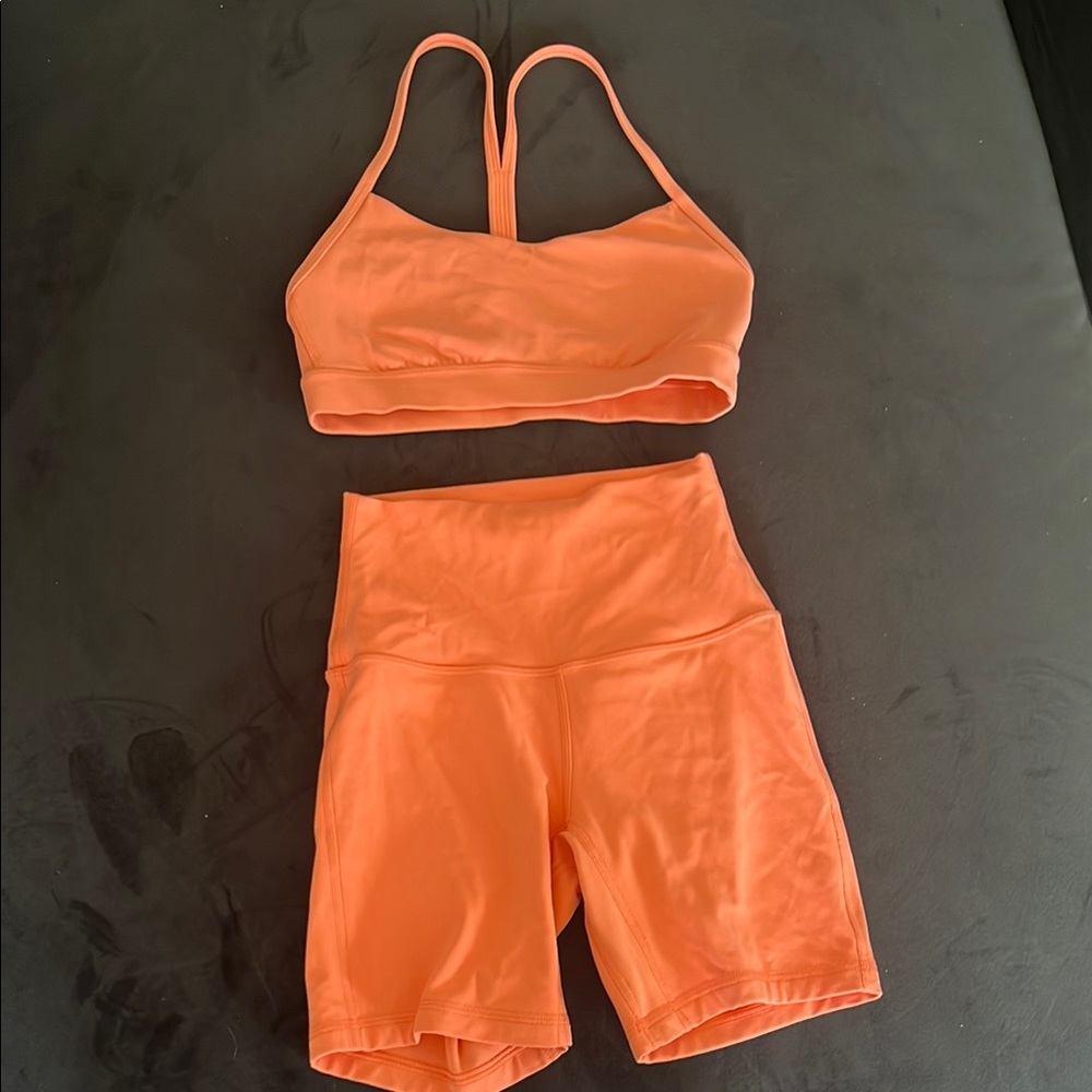 Lululemon Sunny Coral Set